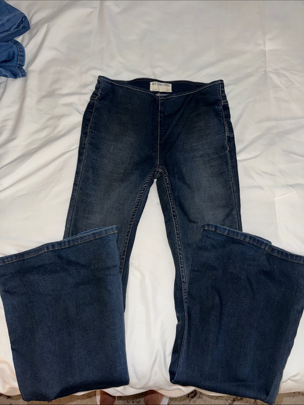 We The Free Indigo Stretch Flare Jeans